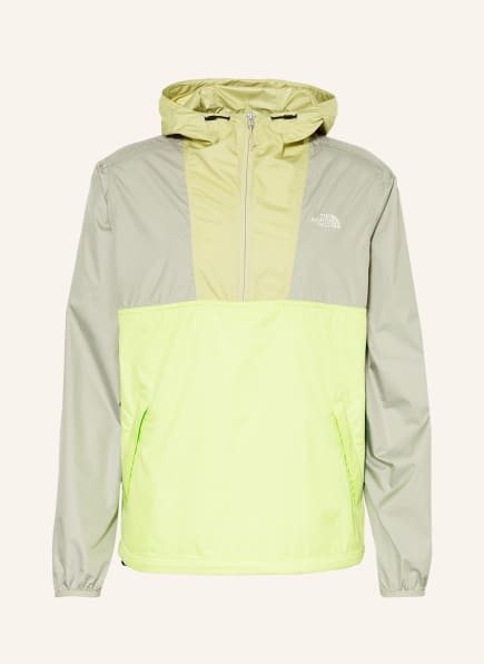 THE NORTH FACE Slip-on jacket CYCLONE, Color: LIGHT GREEN/ NEON GREEN (Image 1)