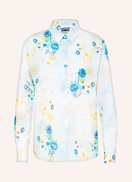 VILEBREQUIN Shirt blouse BELLE, Color: LIGHT BLUE/ TURQUOISE/ ORANGE (Image 1)