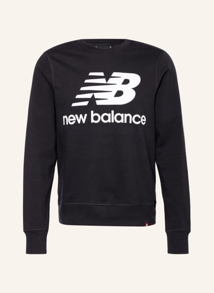 new balance Sweatshirt ESSENTIALS, Farbe: SCHWARZ/ WEISS (Bild 1)