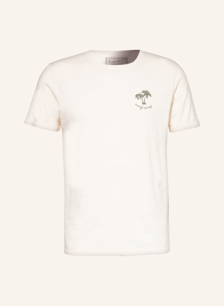 RAGMAN T-shirt, Color: ECRU/ OLIVE (Image 1)