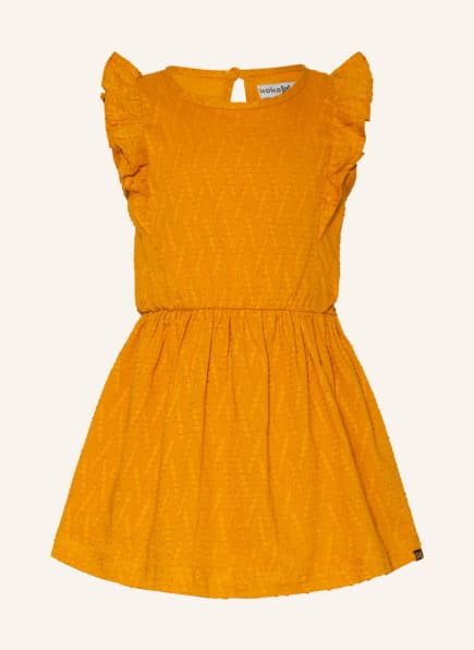 Koko Noko Kleid mit Volants , Farbe: DUNKELORANGE (Bild 1)