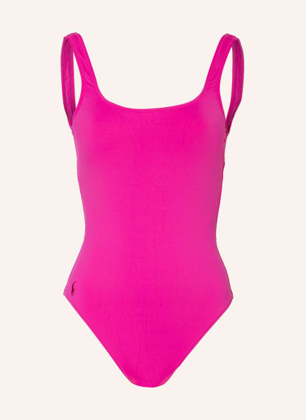 POLO RALPH LAUREN Swimsuit SIGNATURE SOLIDS, Color: PINK (Image 1)