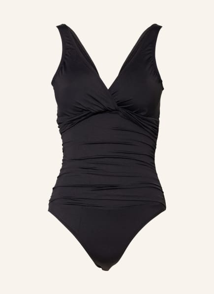 LAUREN RALPH LAUREN Swimsuit BEACH CLUB SOLIDS , Color: BLACK (Image 1)