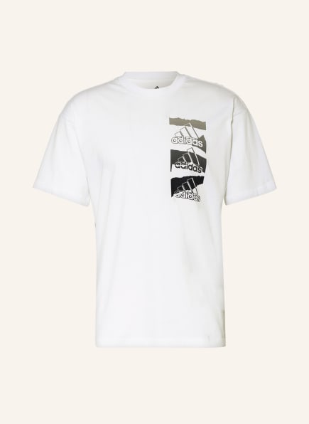 adidas T-Shirt ESSENTIALS BRANDLOVE, Farbe: WEISS (Bild 1)