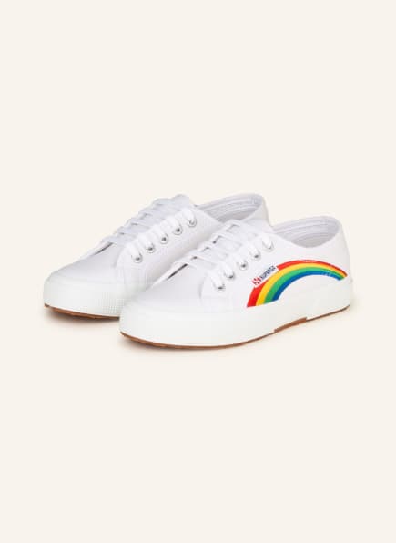 SUPERGA Sneaker, Farbe: WEISS/ BLAU/ ROT (Bild 1)