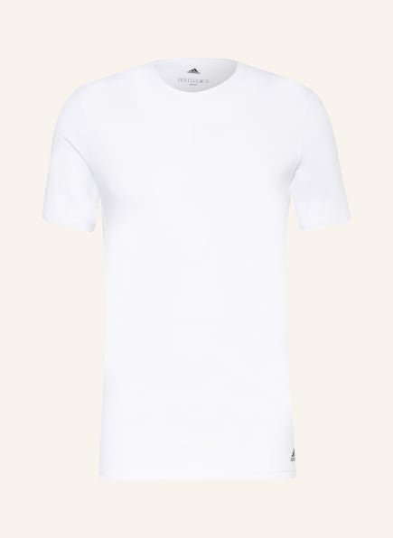 adidas 2er-Pack T-Shirts, Farbe: WEISS (Bild 1)