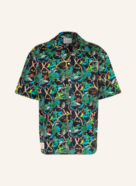 DAILY PAPER Resorthemd POVAN Comfort Fit, Farbe: GRÜN/ ROT/ NEONBLAU (Bild 1)