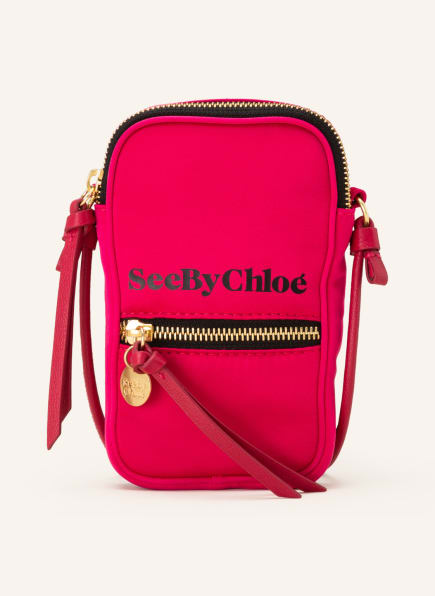 SEE BY CHLOÉ Smartphone-Tasche zum Umhängen, Farbe: 6AY CHERRY PINK (Bild 1)