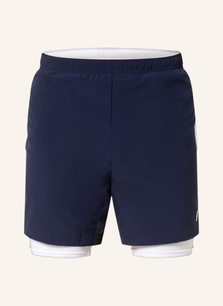 POLO RALPH LAUREN Shorts mit Galonstreifen, Farbe: DUNKELBLAU/ WEISS (Bild 1)