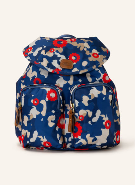 BRIC'S Backpack X-COLLECTION, Color: BLUE/ RED/ CREAM (Image 1)
