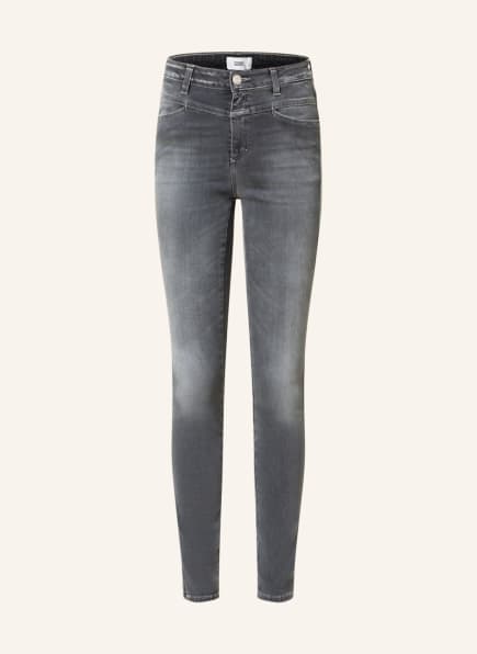CLOSED Skinny Jeans SKINNY PUSHER, Farbe: MGY MID GREY (Bild 1)