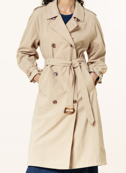 closed trench coat