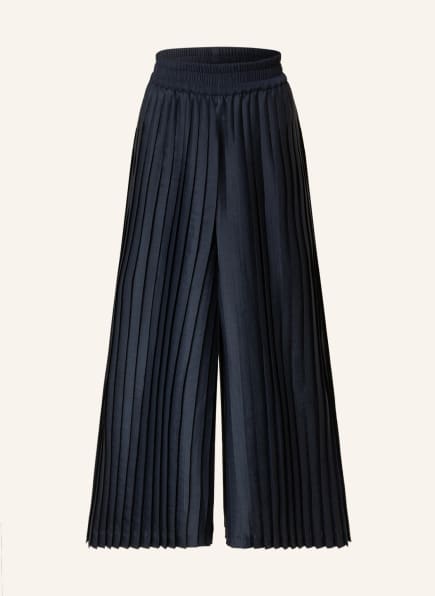 CLOSED Pleated culottes ROSLEY, Color: DARK BLUE (Image 1)