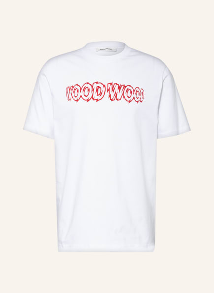 WOOD WOOD T-Shirt BOBBY, Farbe: WEISS (Bild 1)