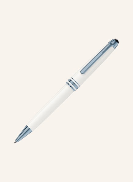 MONTBLANC Twist ballpoint pen MEISTERSTÜCK GLACIER CLASSIQUE, Color: WHITE (Image 1)