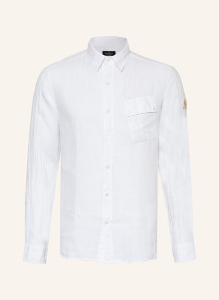 BELSTAFF Leinenhemd Regular Fit, Farbe: WEISS (Bild 1)
