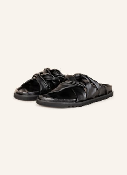 MRS & HUGS Slides, Color: BLACK (Image 1)