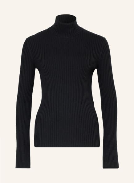 Chloé Turtleneck sweater made of linen, Color: BLACK (Image 1)