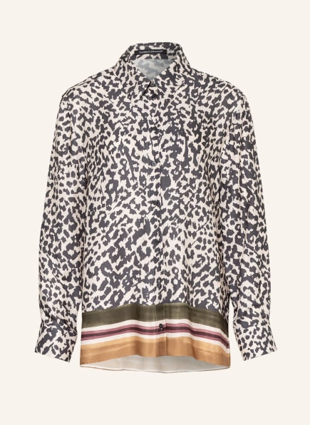 LUISA CERANO Shirt blouse , Color: CREAM/ DARK GRAY (Image 1)
