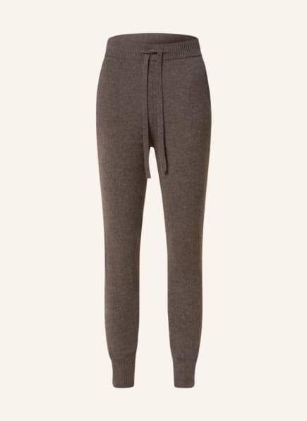 MRS & HUGS Knit trousers with cashmere, Color: BROWN (Image 1)