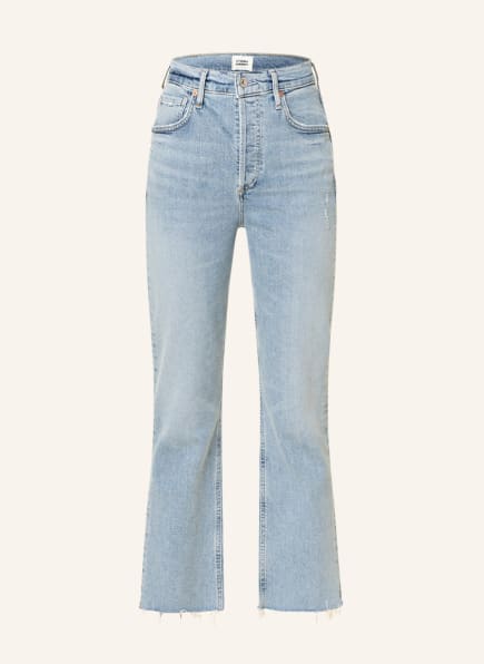 Citizens of Humanity Denim Mid-Rise Jeans Libby in Blau Damen Bekleidung Jeans Bootcut Jeans 