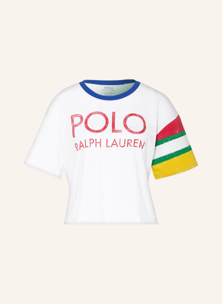 POLO RALPH LAUREN Cropped shirt , Color: WHITE/ RED/ BLUE (Image 1)