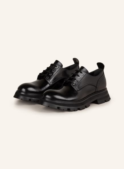 Alexander McQUEEN Platform lace-up shoes, Color: BLACK (Image 1)