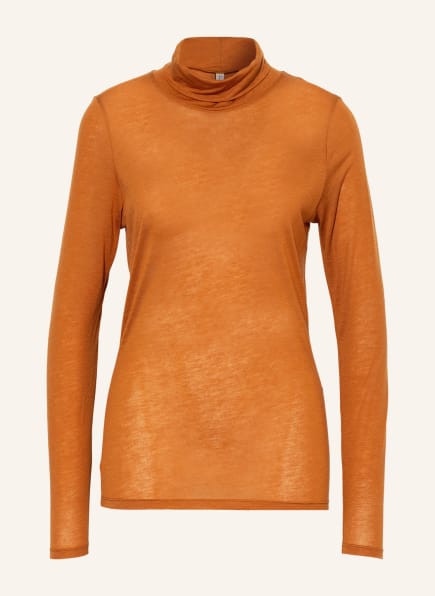 summum woman Turtleneck shirt , Color: COGNAC (Image 1)