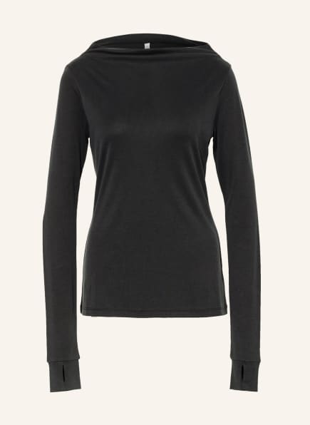 summum woman Long sleeve shirt, Color: BLACK (Image 1)