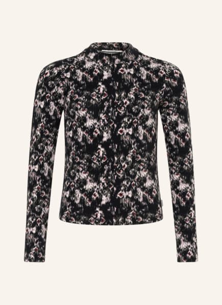 GARCIA Longsleeve , Farbe: SCHWARZ/ HELLLILA/ KHAKI (Bild 1)
