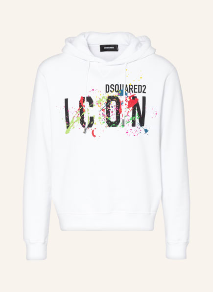 DSQUARED2 Hoodie ICON , Farbe: WEISS (Bild 1)