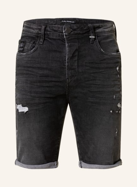 ER ELIAS RUMELIS Jeansshorts Regular Fit, Farbe: 562 Intense Black Wash (Bild 1)