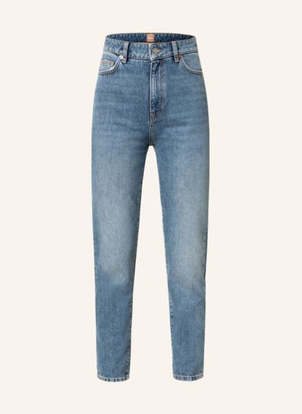 BOSS Mom jeans MODERN MOM 4.0, Color: 423 MEDIUM BLUE (Image 1)
