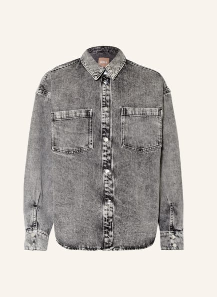 BOSS Jeans-Overjacket DENIM SHIRT 5.0, Farbe: 081 OPEN GREY (Bild 1)