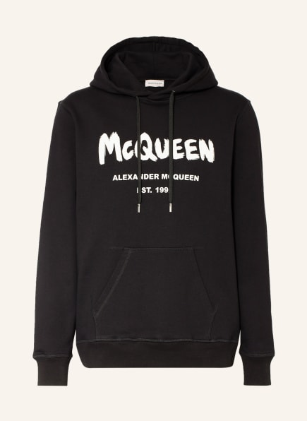 Alexander McQUEEN Oversized hoodie , Color: BLACK (Image 1)