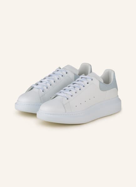 Alexander McQUEEN Sneakers, Color: WHITE/ LIGHT BLUE (Image 1)