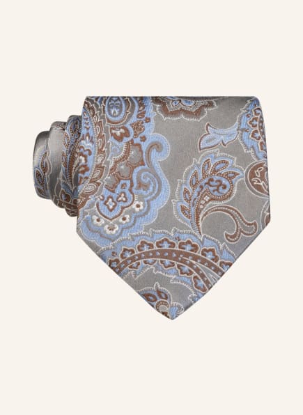 ETON Krawatte, Farbe: GRAU/ BLAU/ BRAUN (Bild 1)