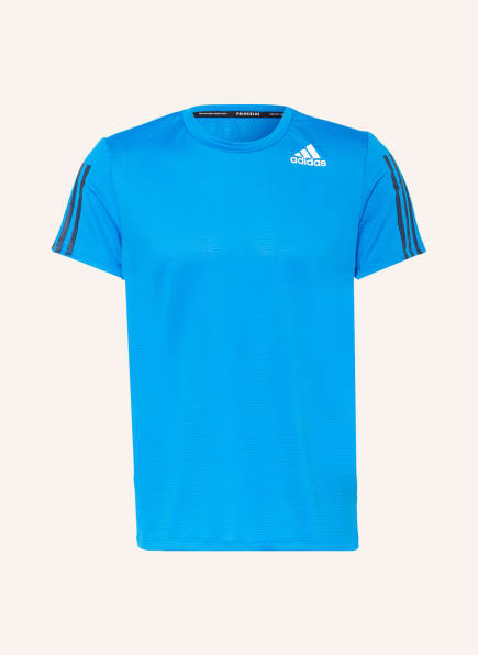 adidas T-Shirt AEROREADY mit Mesh, Farbe: BLAU (Bild 1)