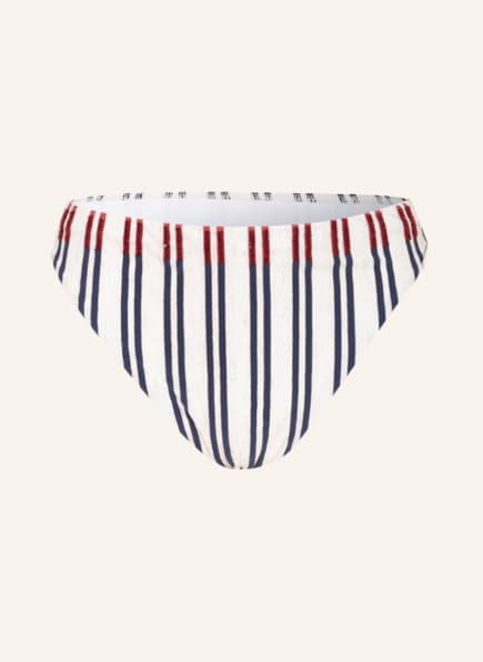 MARYAN MEHLHORN Basic bikini bottoms BREEZE, Color: CREAM/ DARK BLUE/ DARK RED (Image 1)