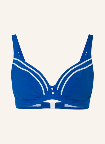 Lidea Bügel-Bikini-Top CAPTAIN, Farbe: BLAU/ WEISS (Bild 1)