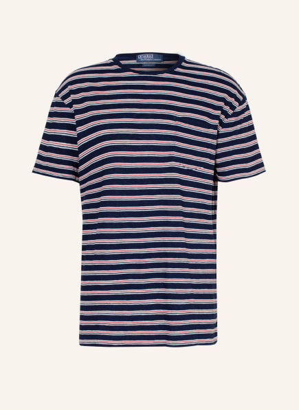 POLO RALPH LAUREN T-shirt, Color: DARK BLUE/ WHITE/ RED (Image 1)
