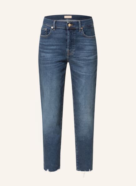 7 for all mankind Boyfriend jeans JOSEFINA LUXE VINTAGE , Color: LM MID BLUE (Image 1)