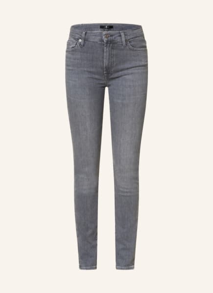 7 for all mankind Skinny jeans ILLUSION MOON with Swarovski crystals, Color: ST GREY (Image 1)