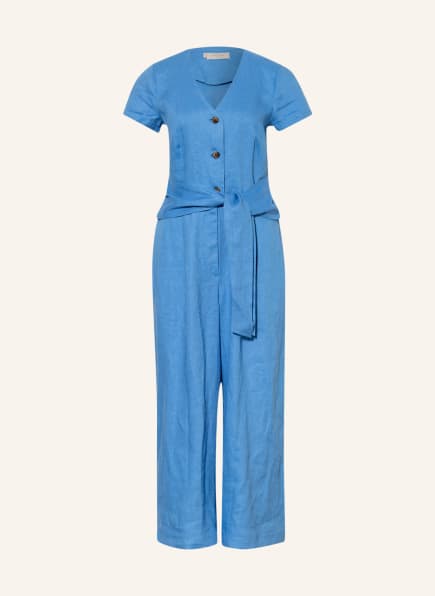 HOBBS Linen jumpsuit JAYNE, Color: LIGHT BLUE (Image 1)