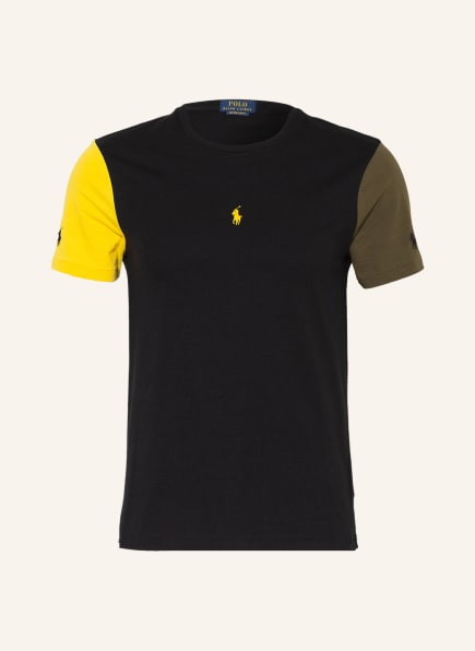 POLO RALPH LAUREN T-shirt, Color: BLACK/ YELLOW/ OLIVE (Image 1)
