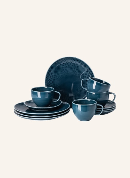 Rosenthal 12-piece Coffee dish set JUNTO, Color: DARK BLUE (Image 1)