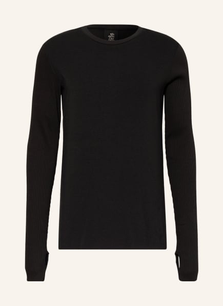 thom/krom Long sleeve shirt, Color: BLACK (Image 1)