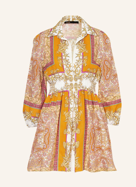 maje Leinenkleid ROQUILA, Farbe: ORANGE/ ROSA/ ALTROSA (Bild 1)
