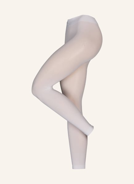 FALKE Feinstrumpf-Leggings PURE MATT , Farbe: 2209 WHITE	 (Bild 1)