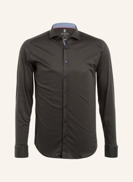 DESOTO Jerseyhemd Slim Fit, Farbe: DUNKELGRAU (Bild 1)